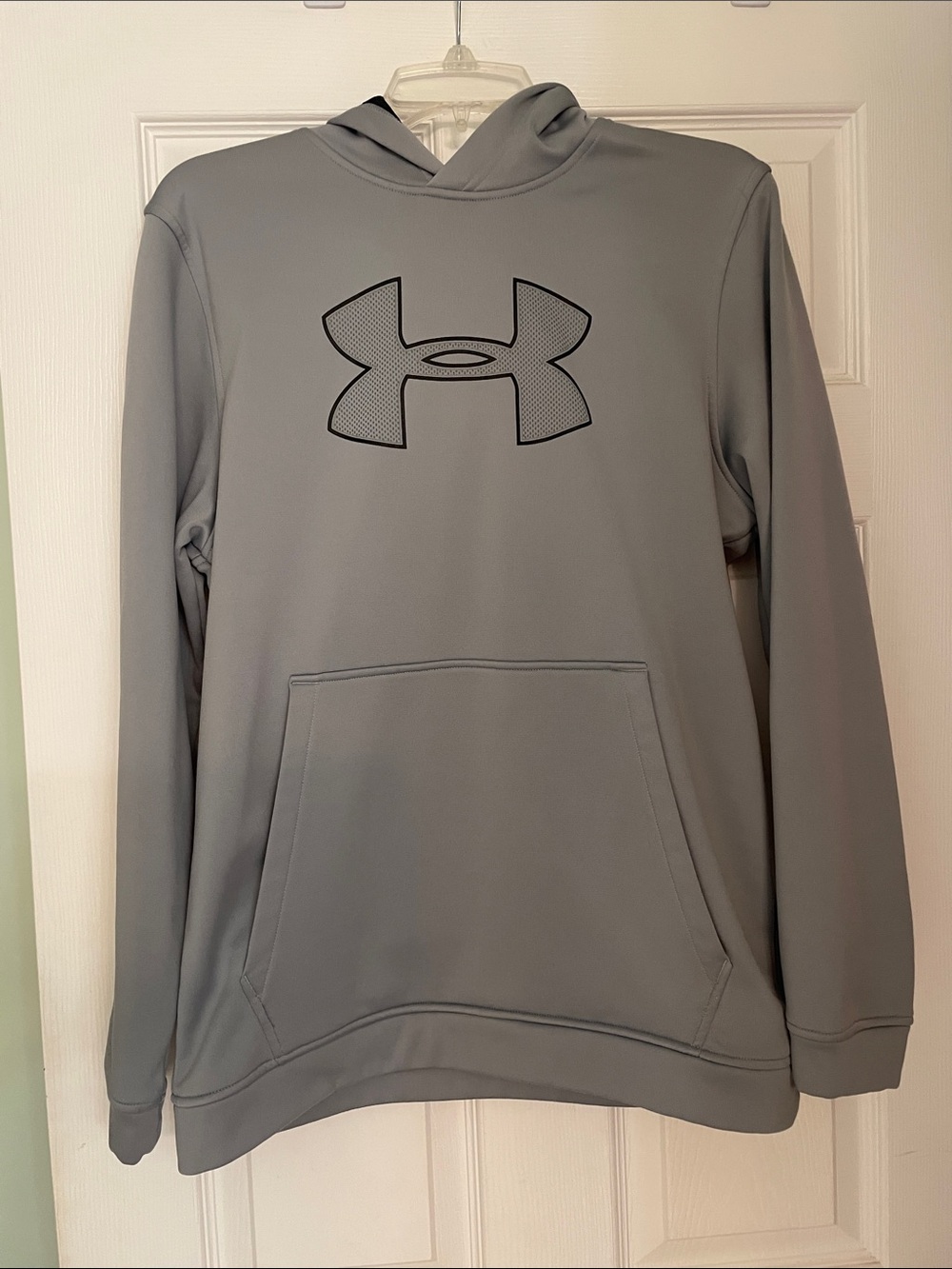 Under Armour Gray Hoodie with Black Logo